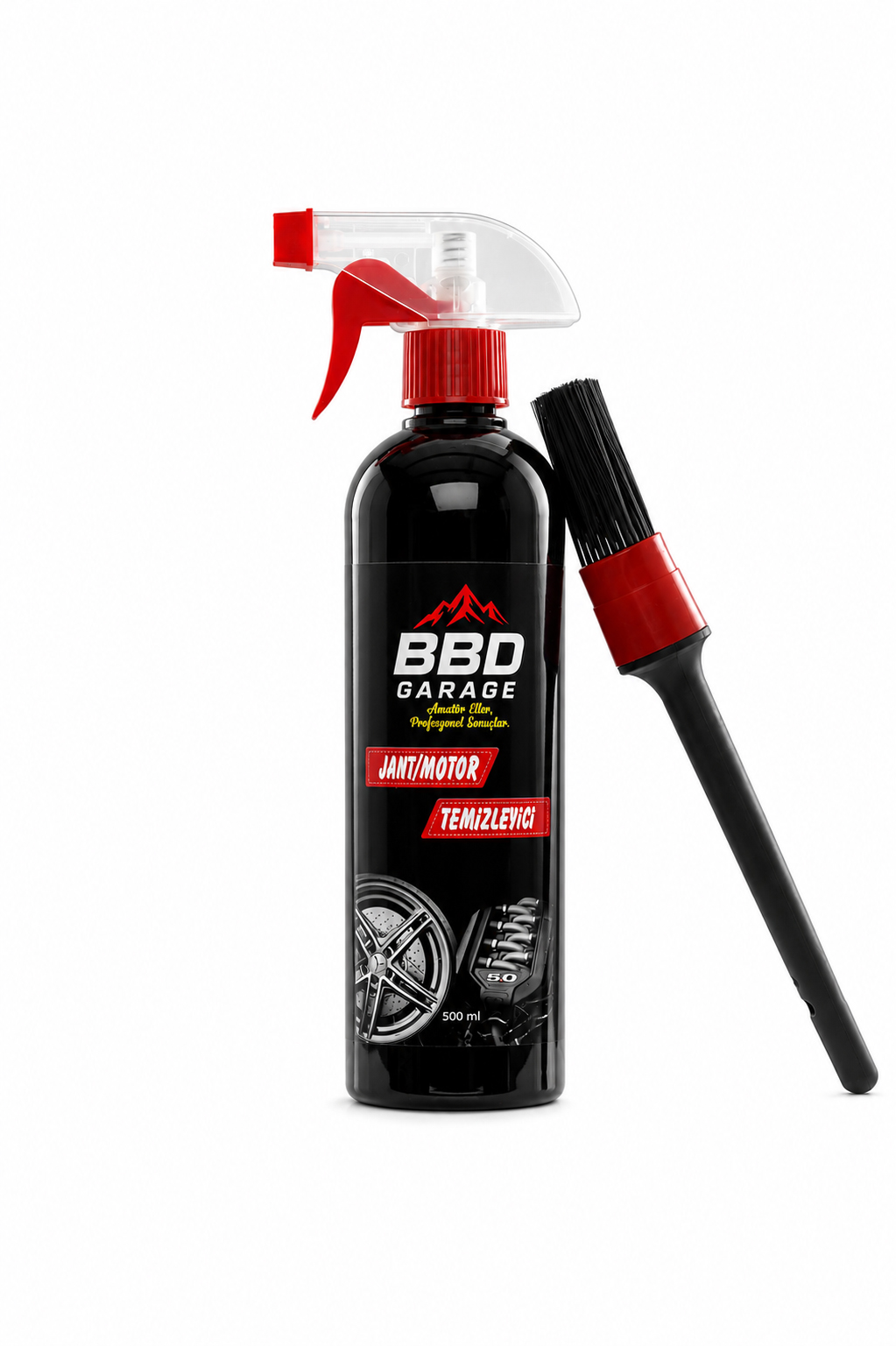 BBD GARAGE Jant/Motor Temizleyici 500ml Detay Fırça Hediye