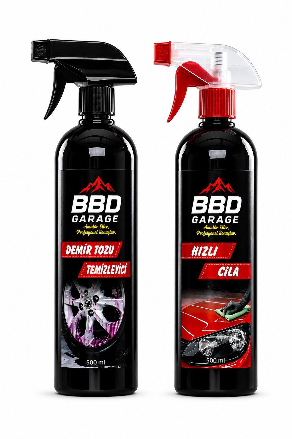 BBD GARAGE Demir Tozu + Hızlı Cila İkili Set 2