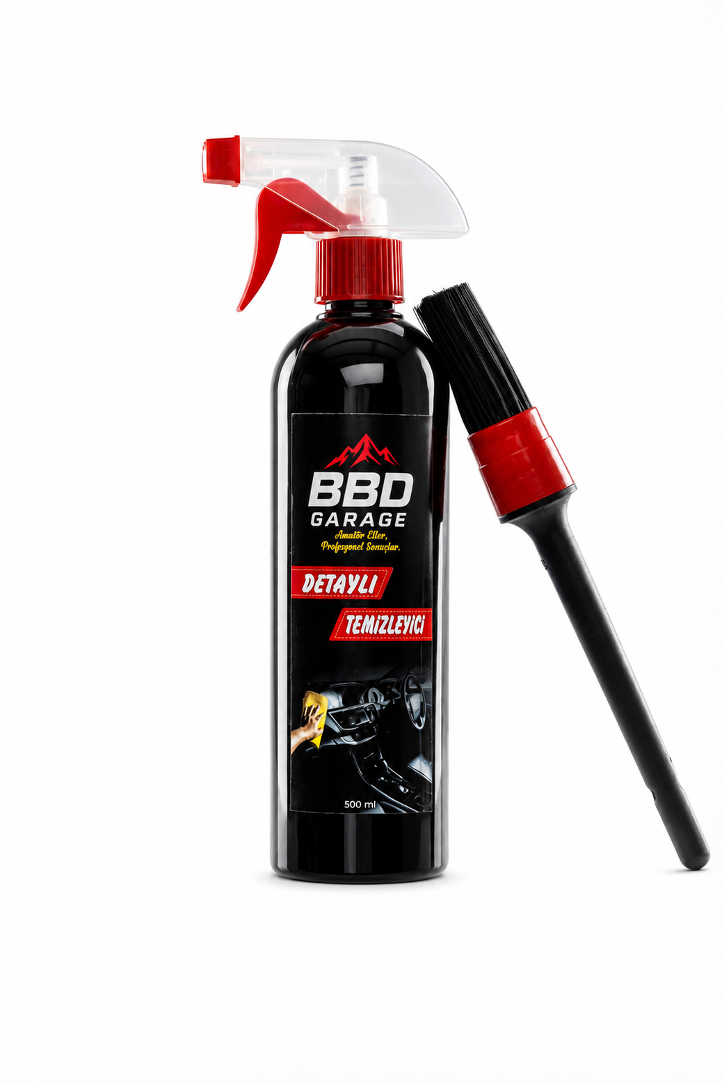 BBD GARAGE Detaylı Temizleyici 500ml Detay Fırça Hediye