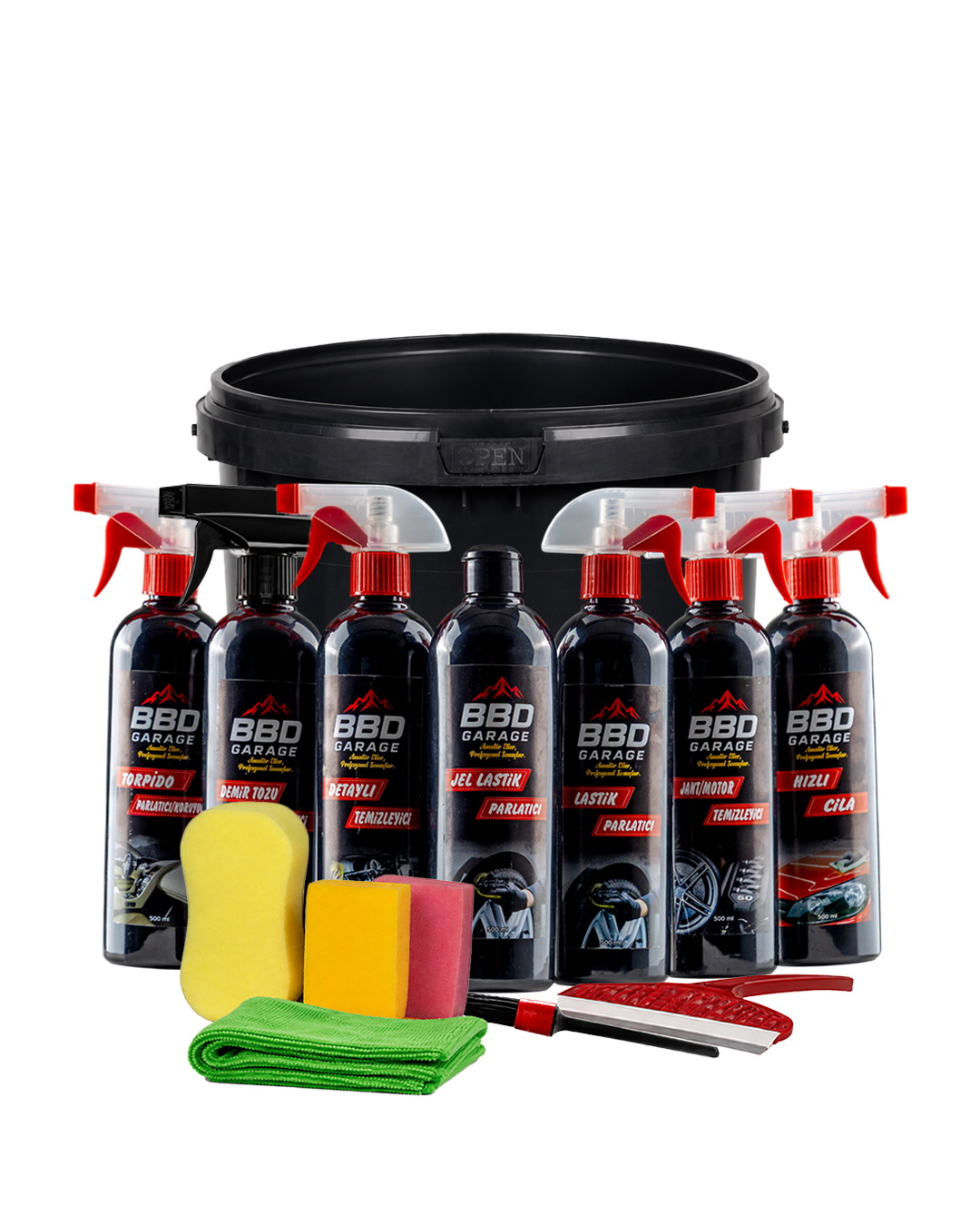 BBD GARAGE Kova Bezli Premium Set